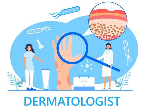 Dermatologist Concept Vector For Medical Websites And Landing Pages