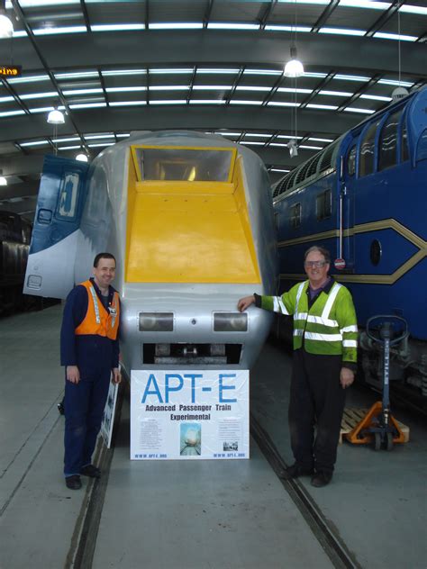 The Experimental Advanced Passenger Train Apt E Is Now Secure