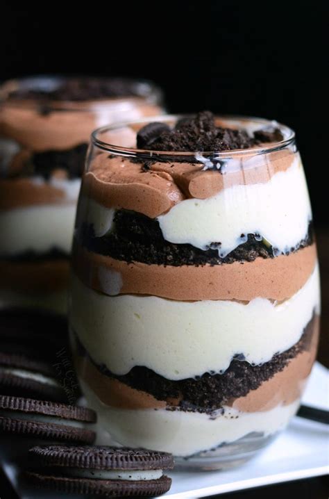 There are a number of different methods for making chocolate mousse. Oreo Double Chocolate Mousse Parfaits - Will Cook For Smiles