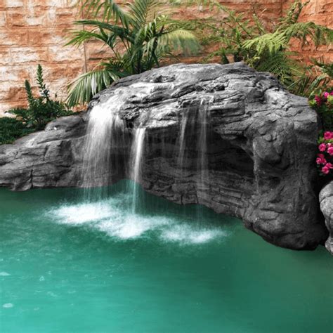 Waterfall Cave 003 Garden And Pond Products Universal Rocks