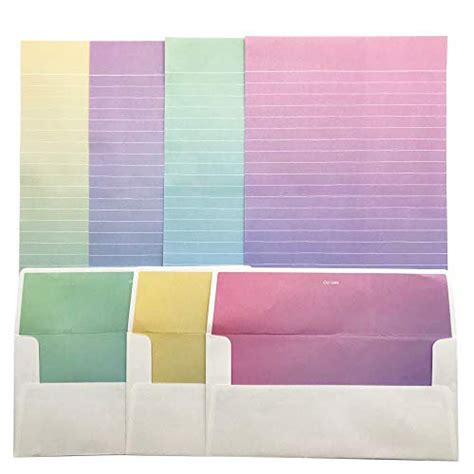 Letter Writing Paper Lined Stationary Paper And Envelopes Set