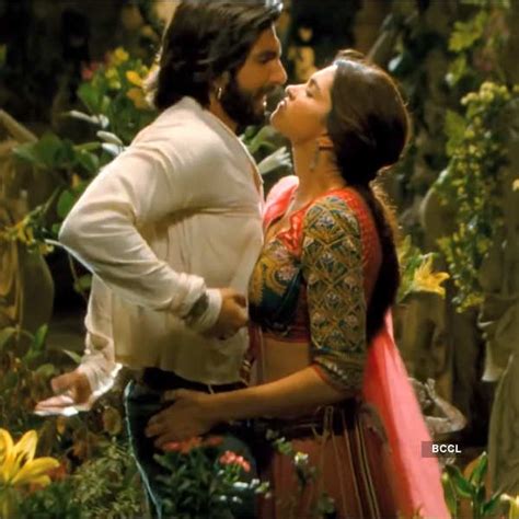 Deepika Padukone And Ranveer Singh In A Still From Sanjay Leela Bhansali S Bollywood Film Ram Leela
