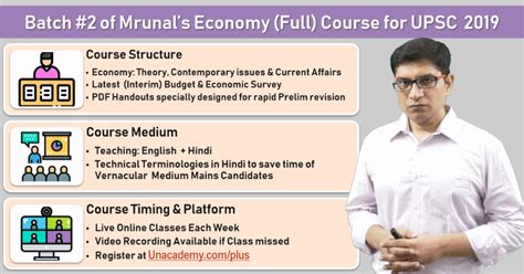 Learn about dropping or withdrawing from courses at umgc. Registration Open Mrunal's Economy Course UPSC 2019 ...