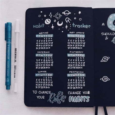 How To Start And Use Archer And Olive Blackout Bullet Journal Masha Plans