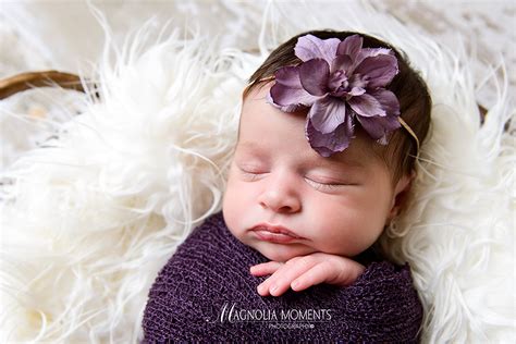 Beautiful Newborn Baby Girl Photo Session Montgomery County