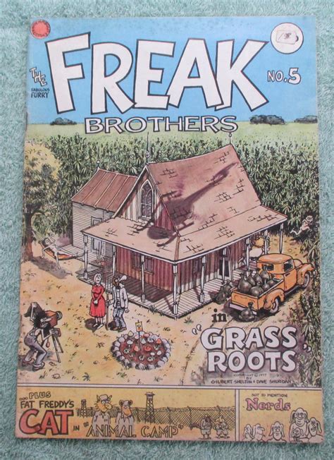 The Fabulous Furry Freak Brothers In Grass Roots No 5 Von Shelton