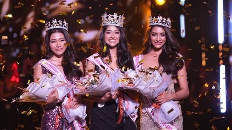 Miss India Rajasthan S Nandini Gupta Wins The Crown Shreya Poonja Thounaojam Strela