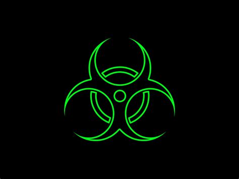 Wallpapers Box Biohazard Radioactive Symbol Hd Wallpapers