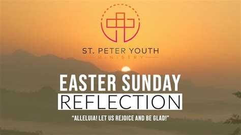 Easter Sunday Reflection Youtube