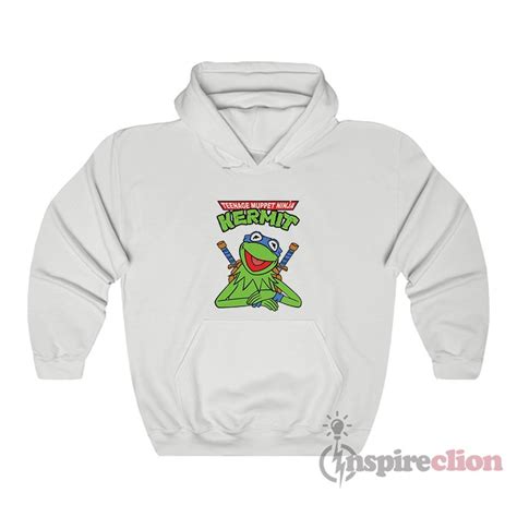 Teenage Muppet Ninja Kermit Meme Hoodie