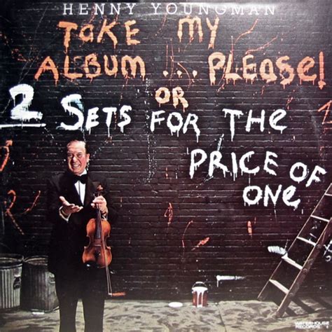 Vintage Stand Up Comedy Henny Youngman Take My Album Please Or 2 Sets For The Price Of One 1978