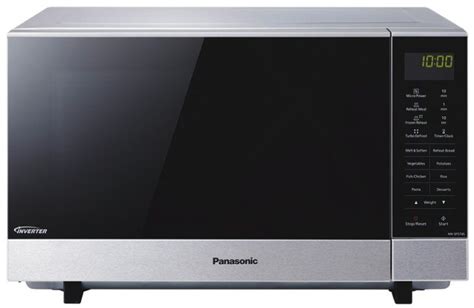 Panasonic 27l 1000w Flatbed Inverter Microwave Stainless Steel
