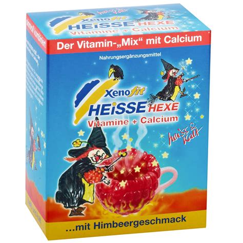Xenofit Heiße Hexe Vitamine + Calcium Getränkepulver (10 x 9 g