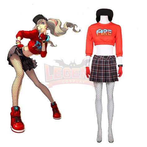 Game Persona 5 Ann Takamaki Cosplay Costume P5d Persona 5 Dancing In