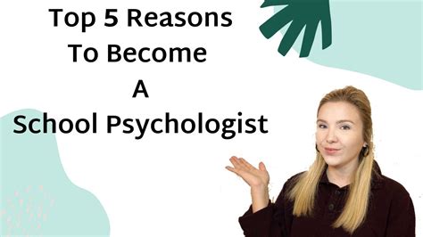 Top 5 Reasons To Become A School Psychologist Youtube
