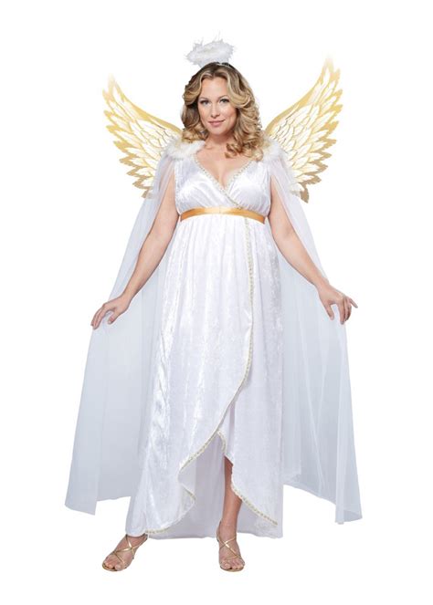 guardian angel costume women s plus party on