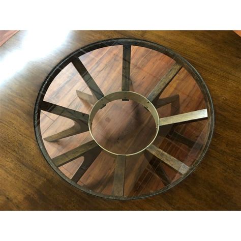 Dining table ikea discontinued dining table sumber broyhill drop leaf coffee table view here coffee sumber tables4you.net. Broyhill Brasilia Cathedral Walnut and Glass Round Coffee ...