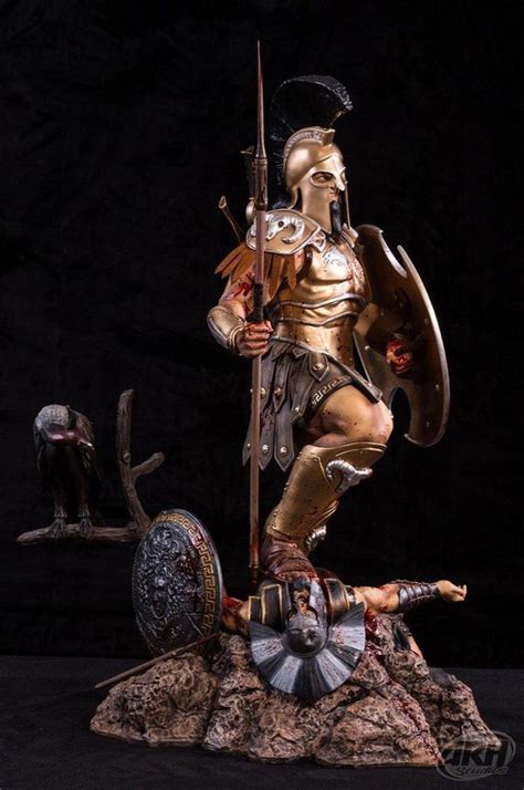 Ares God Of War Gold Variant 14 Scale Statue By Arh Studios Spec
