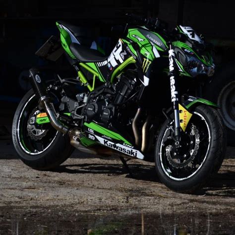 Kawasaki Z900 Ztyle Blackwhite 202020212022 Motorcycle Dekor