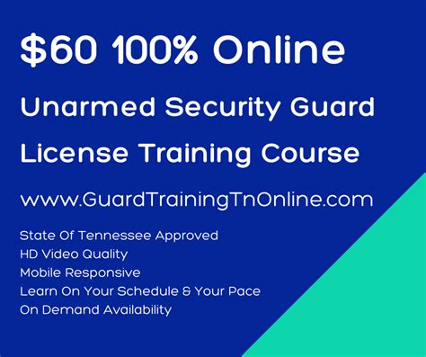 The application process for a new security guard license is as follows: $60 TN Unarmed Security Guard Card License Course Online in 2021 | Security officer, Security ...
