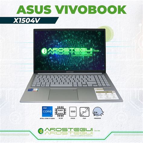 Asus Vivobook X1504v Core I7 Arostegui And Arostegui