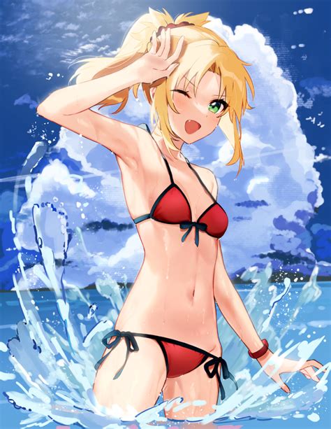 Rizu033 Mordred Fate Mordred Fate All Mordred Swimsuit Rider