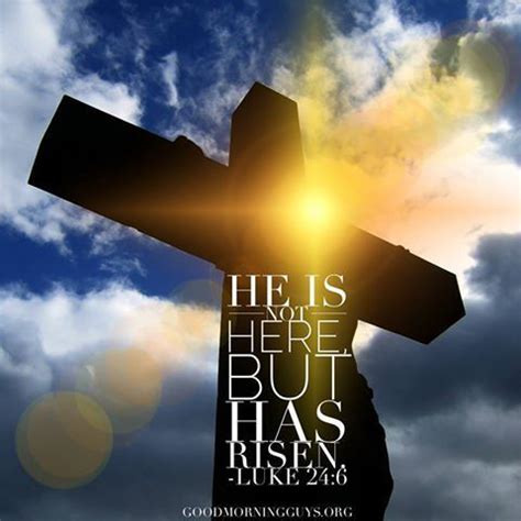 In spite of the evil in the world, in spite of the growing darkness if you have not seen and embraced this truth today is the day! He is not here, but has risen. Luke 24:6 | Easter christian, Gospel of luke, Christ is risen