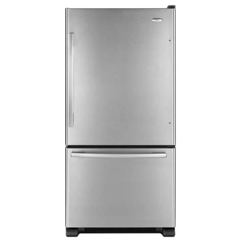Whirlpool Gold 219 Cu Ft Bottom Freezer Refrigerator With Ice Maker