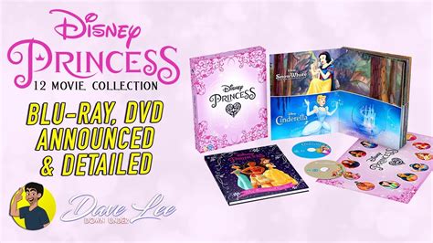 Disney Princess Movie Complete Collection Blu Ray Dvd Announced Detailed Youtube