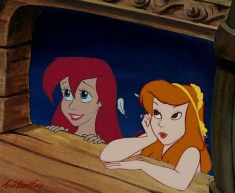 Disney Crossover Photo Ariel And Friend Disney Crossover Disney And