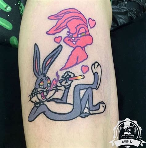 Bugs Bunny Tattoo Tatuajes Que Hacen Juego Brazos Tatuados Tatuajes