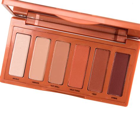 Urban Decay Naked Petite Heat Eyeshadow Palette Review Photos Swatches