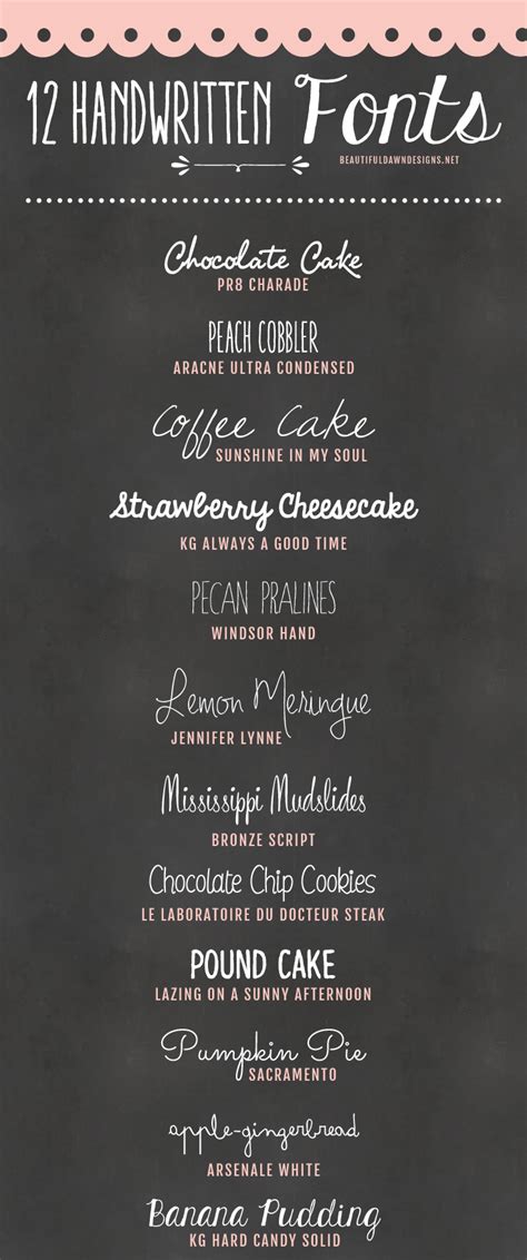 I am a manager of clothing shop in japan. Free Handwriting and Handwritten Fonts - Beautiful Dawn ...