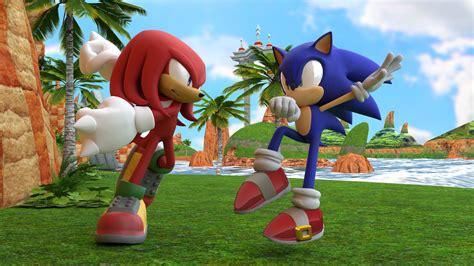 Sonic Vs Knuckles By Hypersonic172 On Deviantart