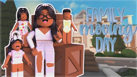 MOVING INTO THE NEW HOUSE IN BLOXBURG Voiced Roblox Roleplay YouTube