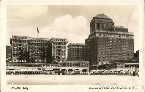 Chalfonte Hotel And Haddon Hall Atlantic City Nj Postcard
