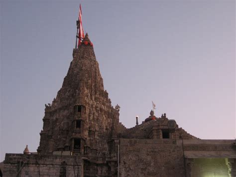 Indian Hindu Temple Dwarka Photo Divine Thought Temples Mantras