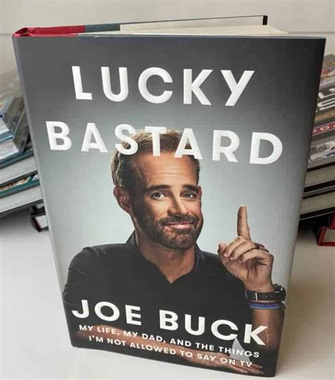 Lucky Bastard Joe Buck Hardcover Autobiographical Autographed Book