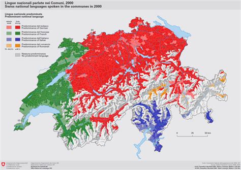 The native languages of swiss residents from 1950 to 2000, in percentages, were as follows Languages of Switzerland. | Language map, Map of switzerland, Map