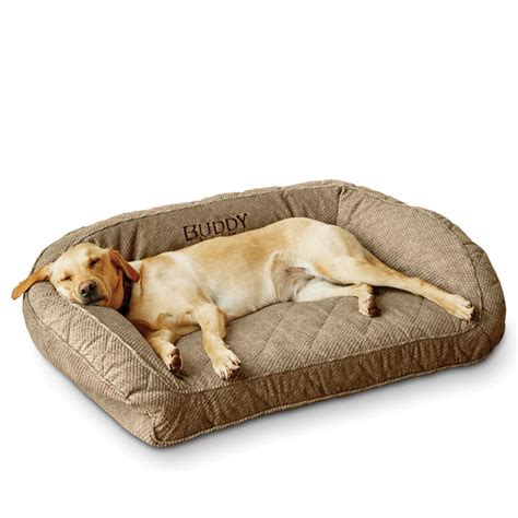 Orvis Comfortfill Eco Bolster Dog Bed Orvis