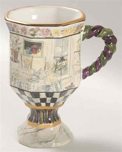 Free shipping on orders over $175. Mackenzie Childs Ltd MACLACHLAN Pedestal Mug 3786780 | eBay