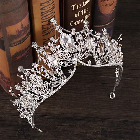 Buy New Luxury Royal Crystal Wedding Tiaras Crowns