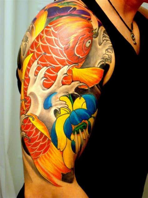 175 Best Japanese Koi Fish Tattoos And Their Meaning