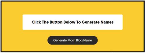 mom blog name generator generate mom blog name ideas