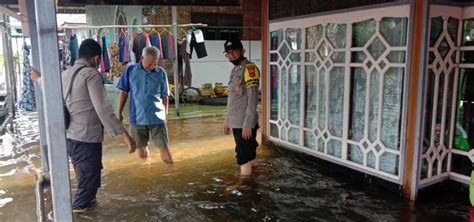 lima kecamatan di kabupaten banjar masih terendam banjir