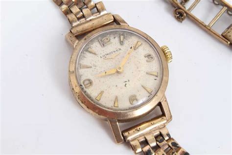 Lot 53 Longines 9ct Gold Ladies Wristwatch On 9ct