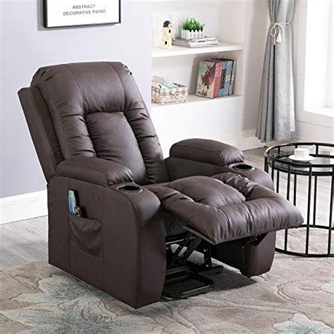 power reclining sofa with massage heat and cup holder cooling sofa design ideas
