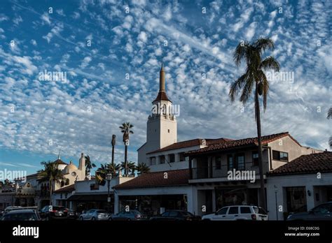 Historic Old Town In Santa Barbara California Stock Photo Alamy