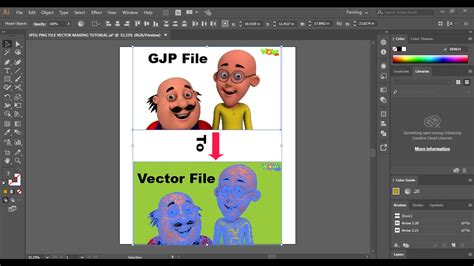 Adobe Illustrator How To Convert Image To Vector The Meta Pictures