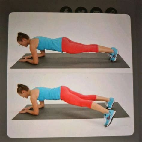 Plank Jack Exercise How To Workout Trainer By Skimble